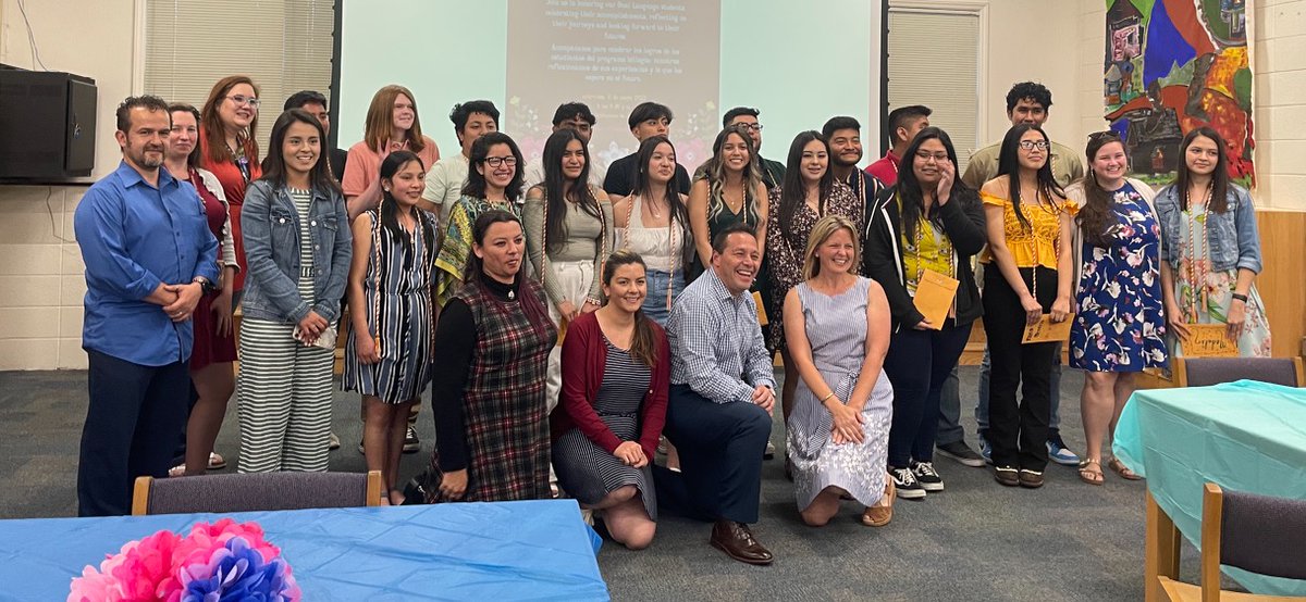 JMHSJets's tweet photo. What a wonderful celebration we had last night of our Dual Language Program seniors! Very special to share this achievement with their teachers from @SCEBulldogs and @ChathamMiddle ! Thanks for your leadership, Mrs. Bredenberg! #JMDualLanguage #CCSDualLanguage https://t.co/XyLVxbwbKn
