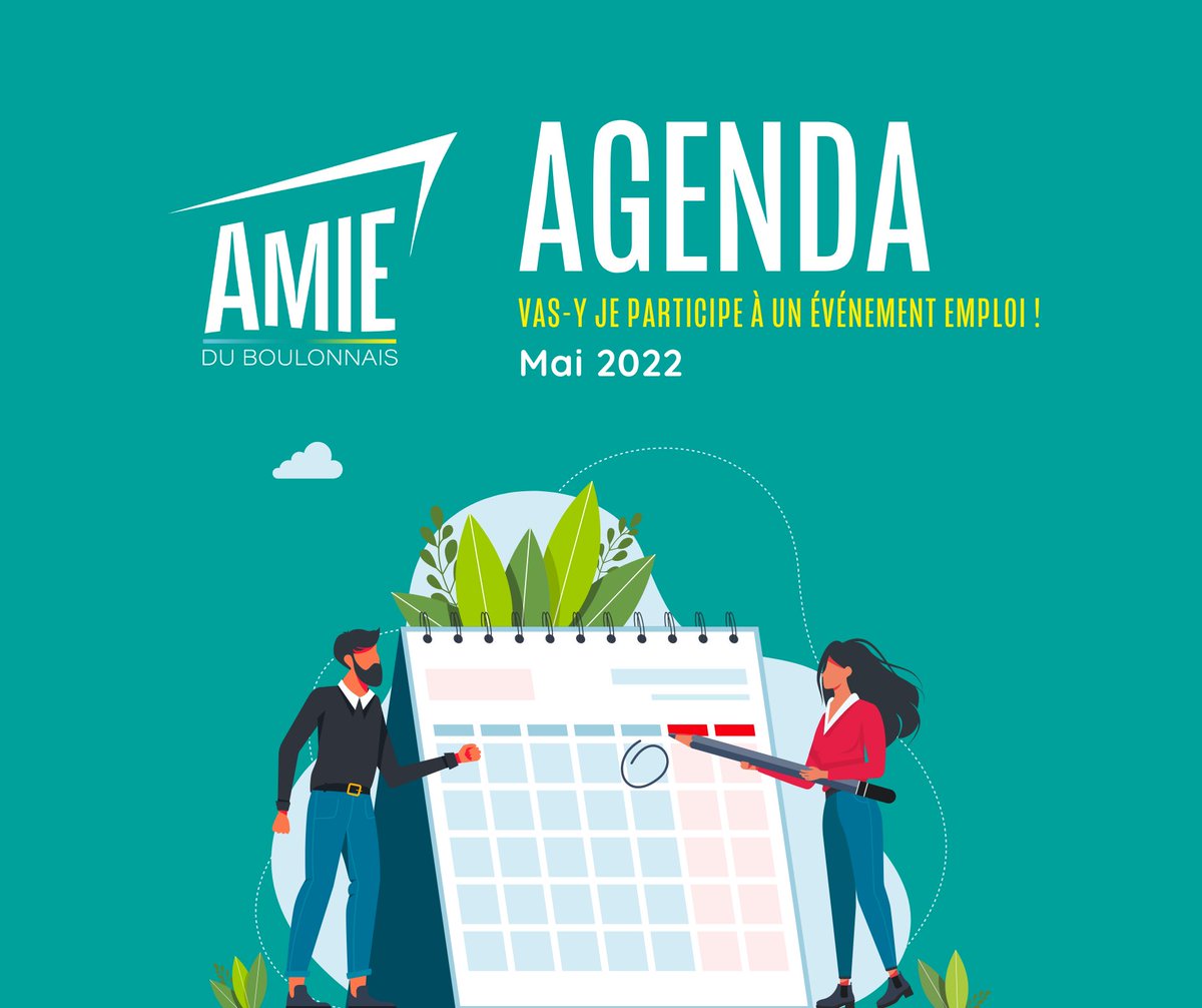 🔎 ZOOM SUR : l'agenda des événements du mois de mai !! ✨
✅ Retrouvez-le sur notre site Internet : amieduboulonnais.fr 💪
🟢 EMPLOI, FORMATION, RECRUTEMENT : une équipe à votre service au quotidien ✌🏼
#emploi #formation #recrutement #accompagnement #avenir #amieduboulonnais