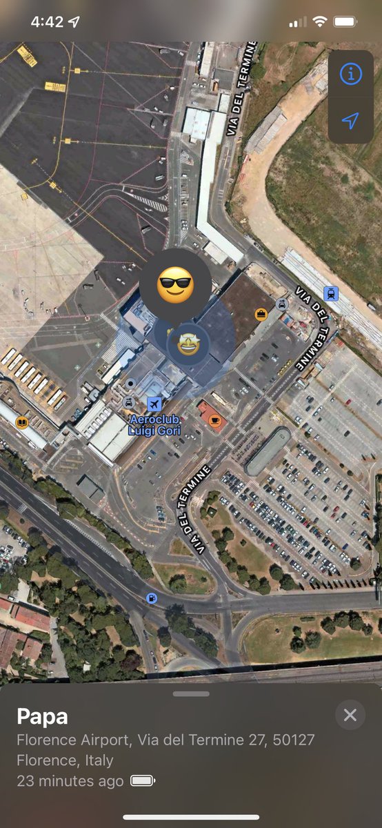 Krovblit's tweet photo. Day 4 since @Iberia_en left our luggage in Florence. The claim has not been updated since then. The location information I have is from my air tags. Hard to think about a poorer customer experience. Not sure how long will we spent without our things, but pretty disruptive. https://t.co/FrFP4LSMeX