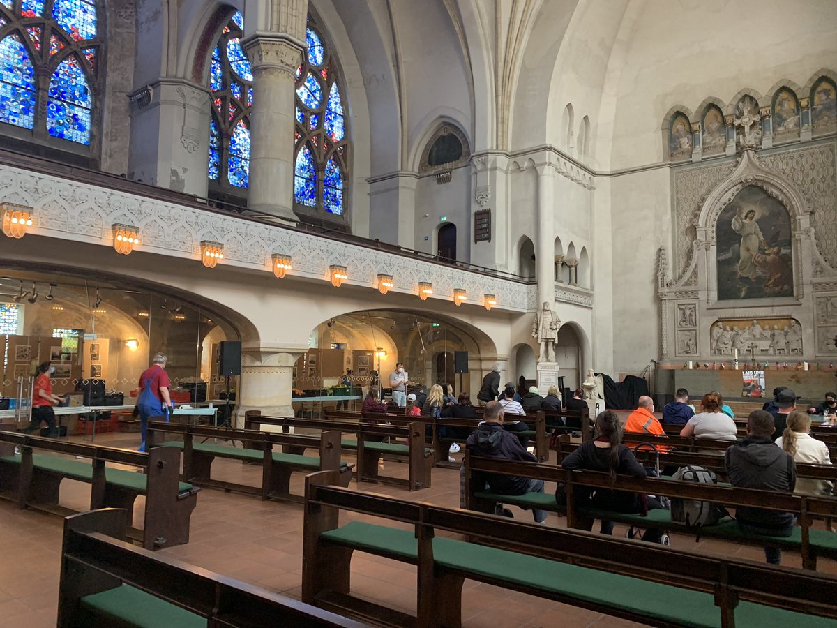 Friederike Sittler (@fsittler) on Twitter photo Eine neue Ausgabestelle von #laibundseele - unsere 47. schließt eine Lücke in Friedrichshain. Ein großer Dank den Ehrenamtlichen, die die Zwingli-Kirche mit neuem Leben füllen. @BerlinerTafel <a href="/sabine_werth/">Sabine Werth</a> @ekbo_de Eine neue Ausgabestelle von #laibundseele - unsere 47. schließt eine Lücke in Friedrichshain. Ein großer Dank den Ehrenamtlichen, die die Zwingli-Kirche mit neuem Leben füllen. @BerlinerTafel <a href="/sabine_werth/">Sabine Werth</a> @ekbo_de
