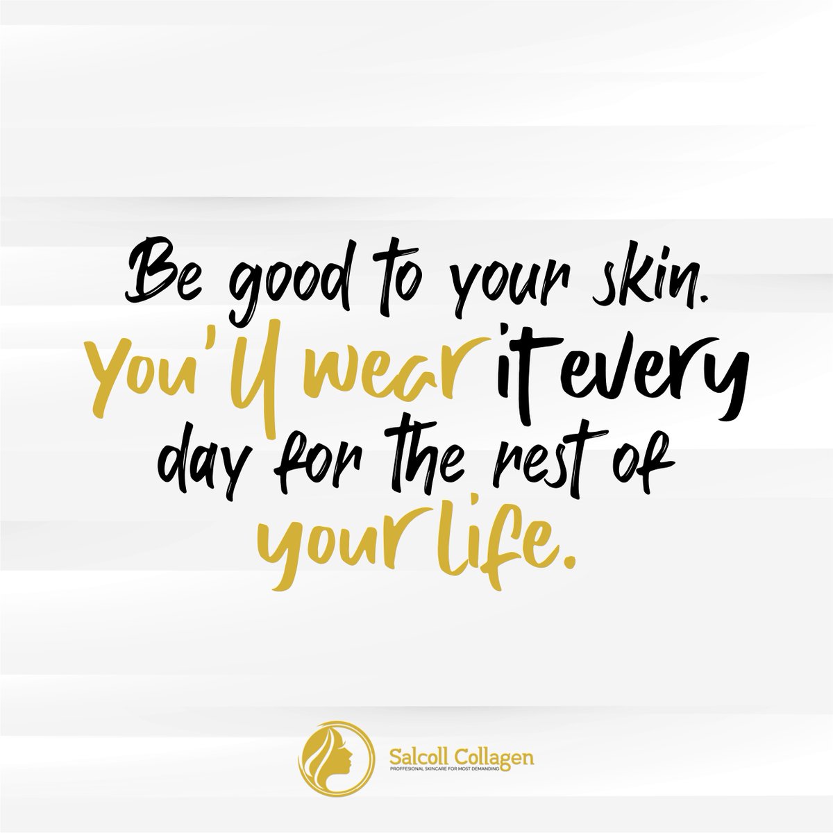 OfficeSalcoll's tweet photo. Your skin has a memory. In ten, twenty, thirty years from now, your skin will show the results of how it was treated today. So treat it kindly and with respect.
.
#salcollcollagen #skincare #antiaging #collagen #beautyproducts #skincareroutine #skincareproducts #skincaretips https://t.co/zGxj8F2uKn