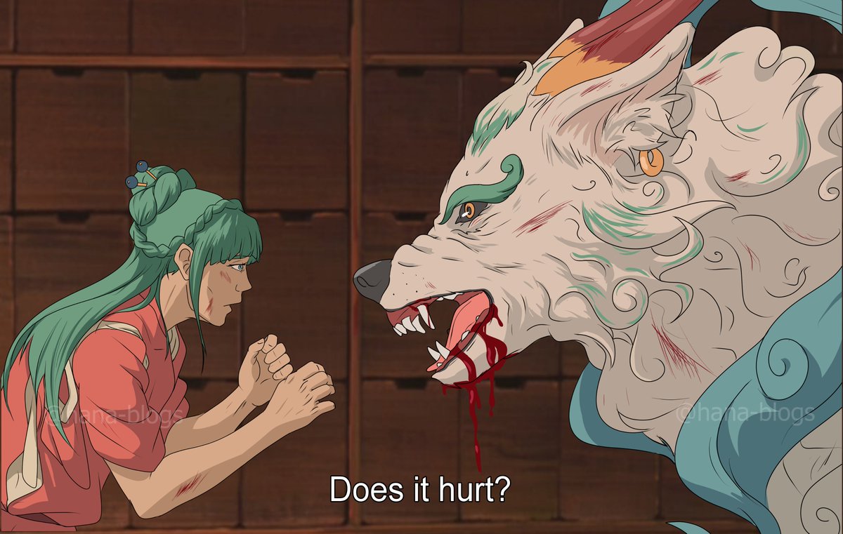 Hana_blogs's tweet photo. Spirited Away redraw with Yamahiyo 1/2

#KozukiHiyori #Yamato https://t.co/X4B5iRnkMw