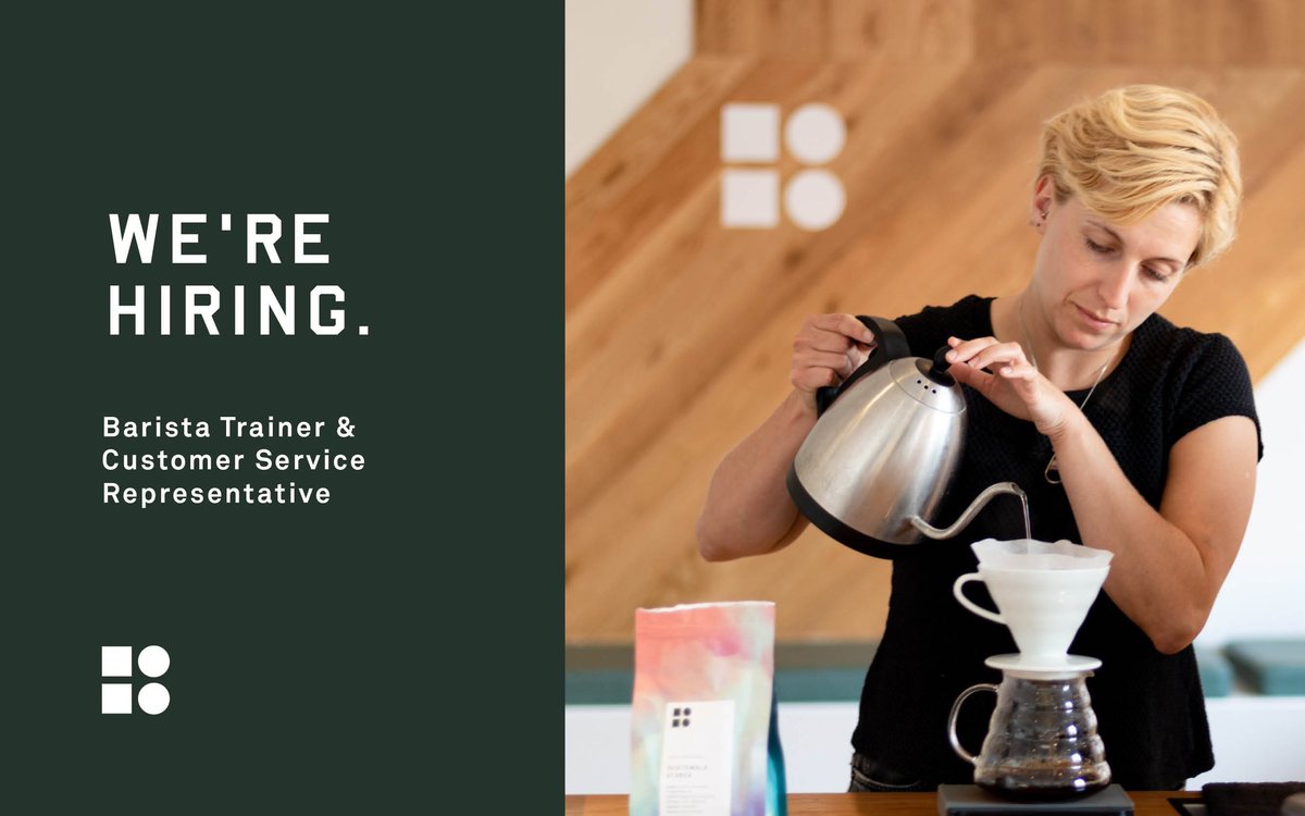 Bailies Coffee Roasters (@bailiescoffee) on Twitter photo We're hiring!
We’re looking for someone with a passion and enthusiasm for specialty coffee to work within our Training Academy and sales team to help bring our brand to the global stage.
Apply now: lnkd.in/gGFqbfr
#hiring #coffee #jobfairy #belfastjobs We're hiring!
We’re looking for someone with a passion and enthusiasm for specialty coffee to work within our Training Academy and sales team to help bring our brand to the global stage.
Apply now: lnkd.in/gGFqbfr
#hiring #coffee #jobfairy #belfastjobs