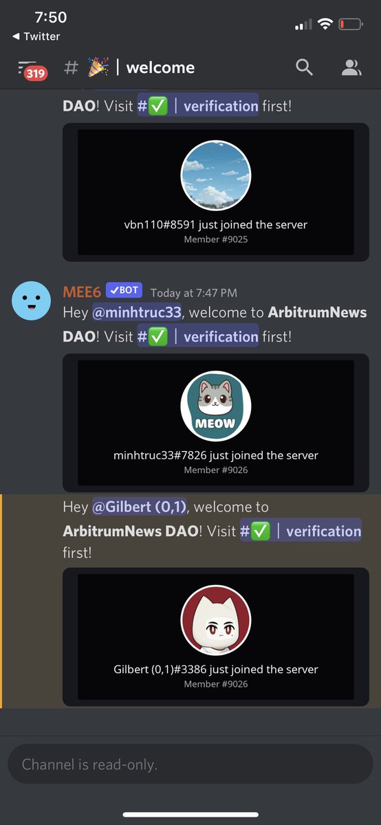 gilbert3386's tweet photo. @ArbitrumNewsDAO @WeSeeGhostsNFT @orseboi @FrankG4113 @royal1331 Done 🤝 https://t.co/uXoVQpHB5H