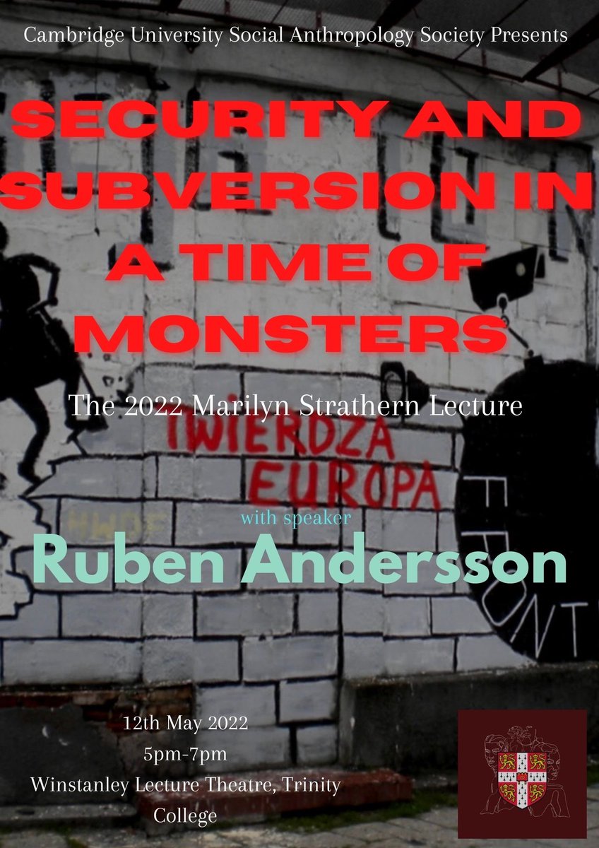 Cambridge University Social Anthropology Society tweet media