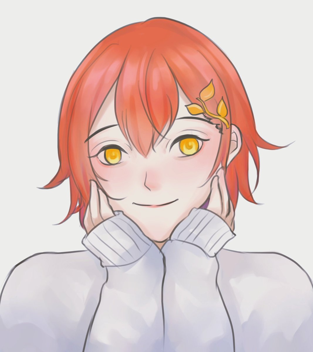 NiniaGalaneia's tweet photo. Miyabi in here really cute and I can't stop thinking about it.
So i drew it ( ꈍωꈍ) https://t.co/jFTk30mOAo