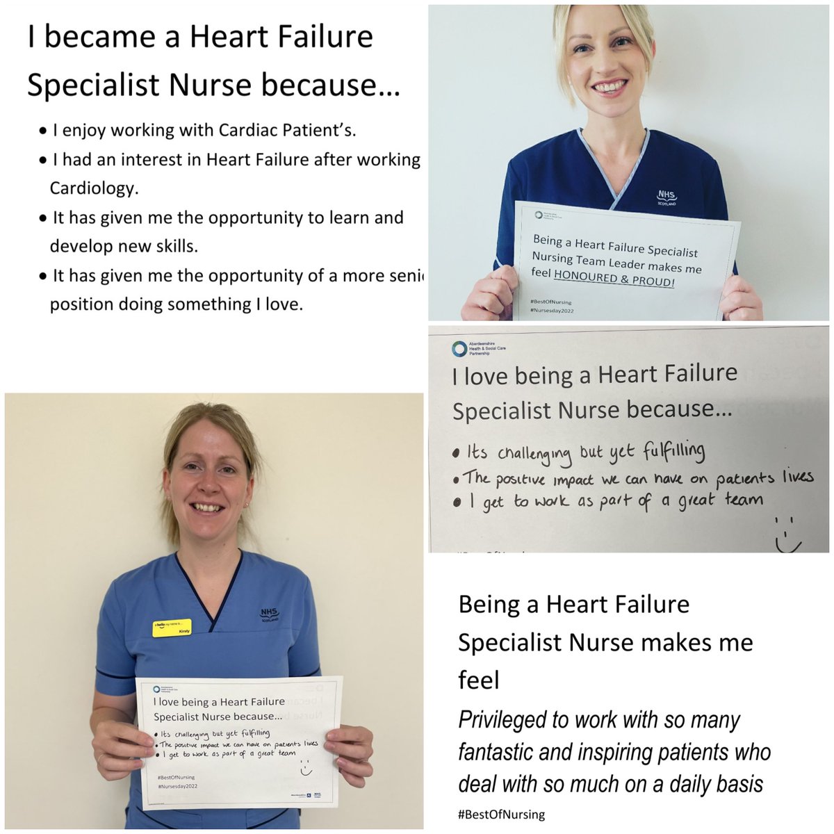 Happy International Nurse's Day from the NHSG Heart Failure Nursing Team!