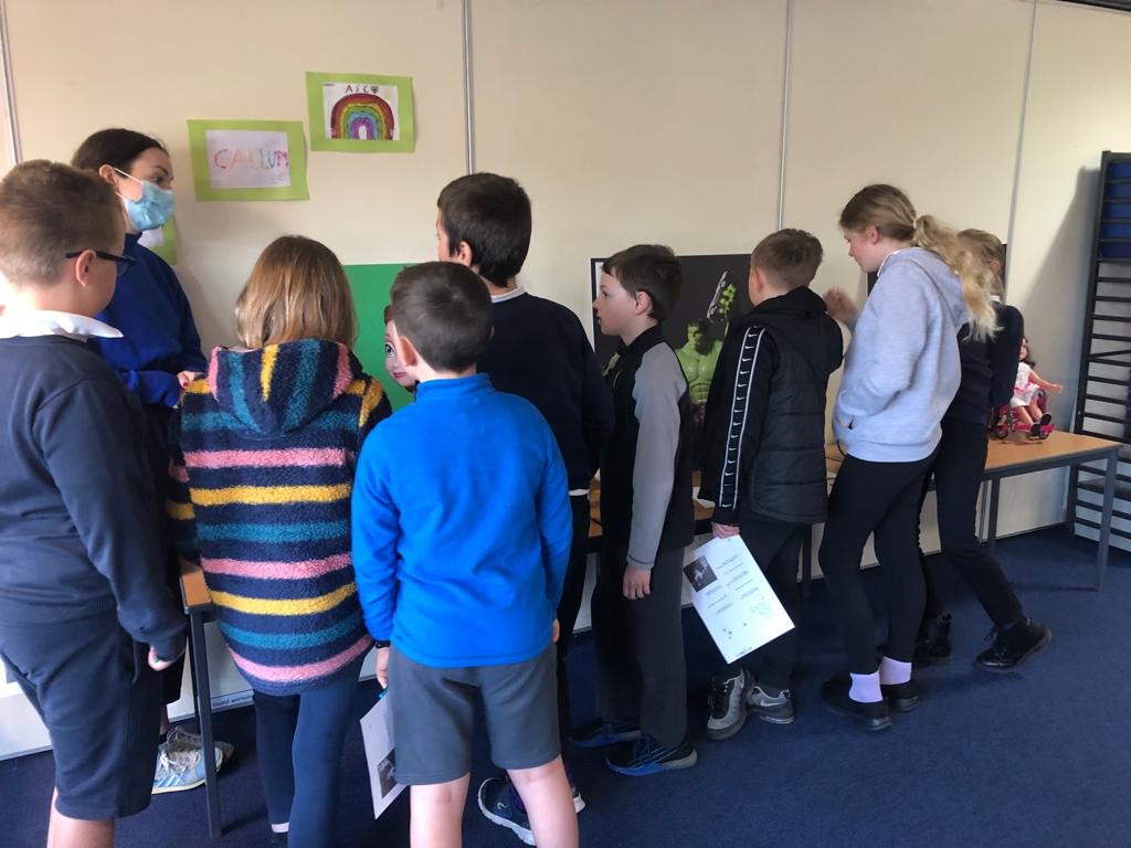 We <a href="/ClareUytman/">Dr Clare Uytman</a> <a href="/Dr_Sian_Jones/">Dr. Siân Jones (she | her)</a> and Catriona <a href="/QMUPsychology/">QMUPsychology</a>  were made to feel very welcome indeed and had great fun with P5 <a href="/OxgangsPS/">Oxgangs PS Edinburgh</a> taking the <a href="/toylikeme/">Toy Like Me</a> ToyBox Tales Exhibition their way to discuss #disability #representation in the toybox.

Thank you 😊