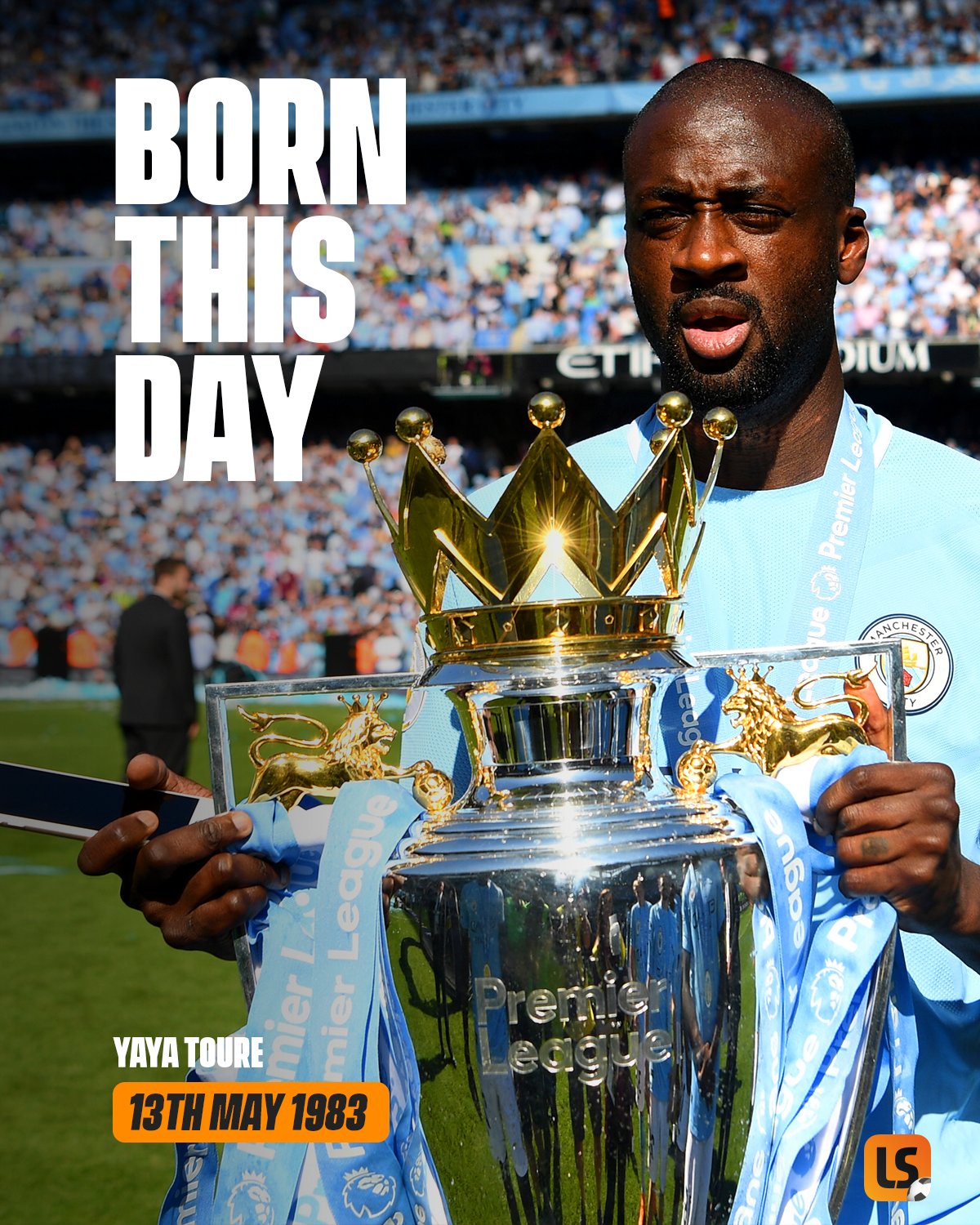 No player has won the African POTY more times than Yaya Toure   A    great. Happy birthday, Yaya 