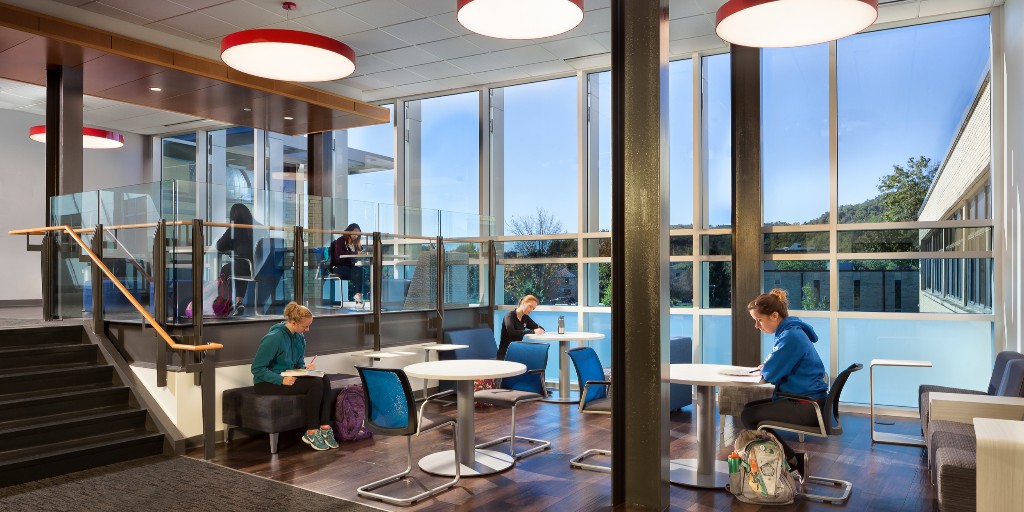 wightco's tweet photo. The iconic Science and Learning Center at St. Mary’s University of Minnesota was a dream long delayed because of financial uncertainties.  The University was able to realize their vision using our Design Led – Design Build approach.
Learn more here:
https://t.co/ne65t1jxvF https://t.co/RsCuD596Nn