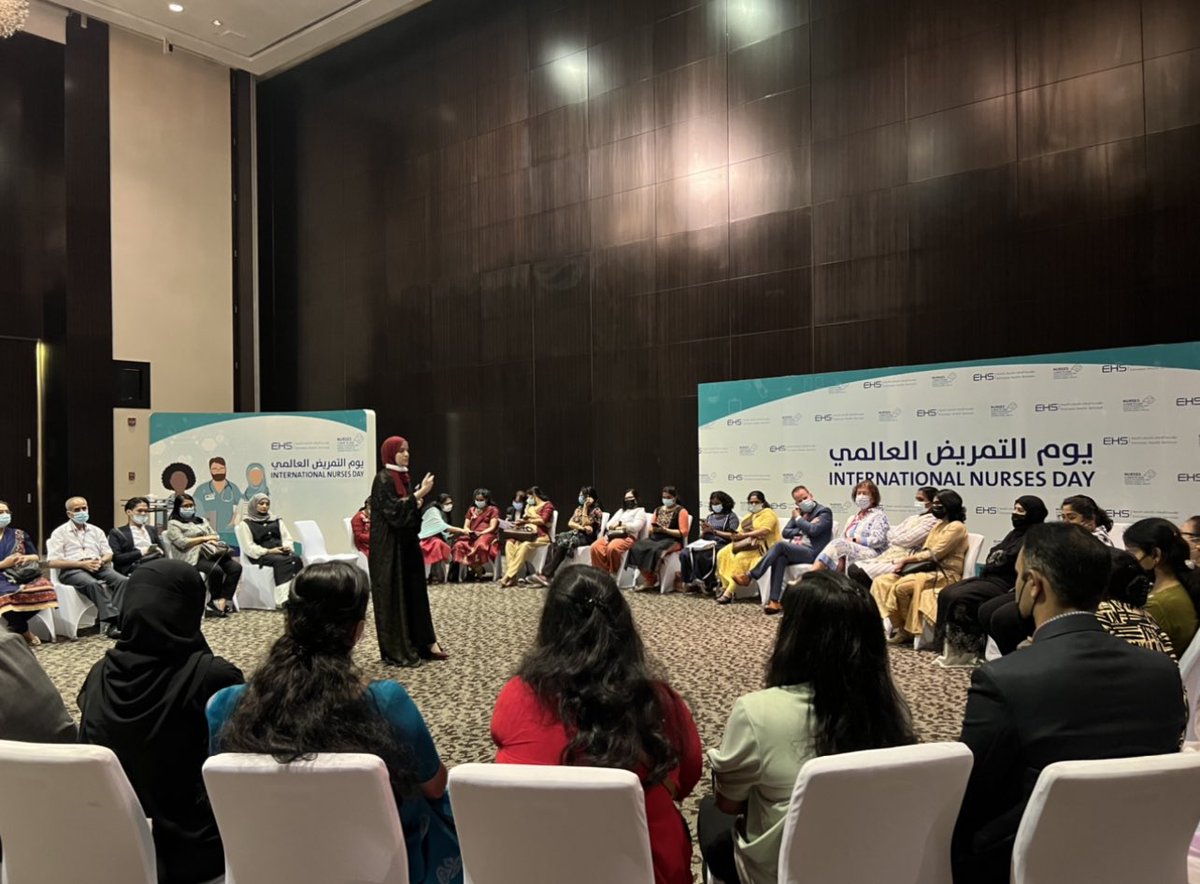 JollyPeter4's tweet photo. Happy Nurses Day to all nurses. Celebrated the day talking about nursing and the specialist nursing programs at MBRU. Our student from MSc cardiovascular nursing shared her experience as a student.#MBRU #MBRUNursing https://t.co/IsYHgMRz6q