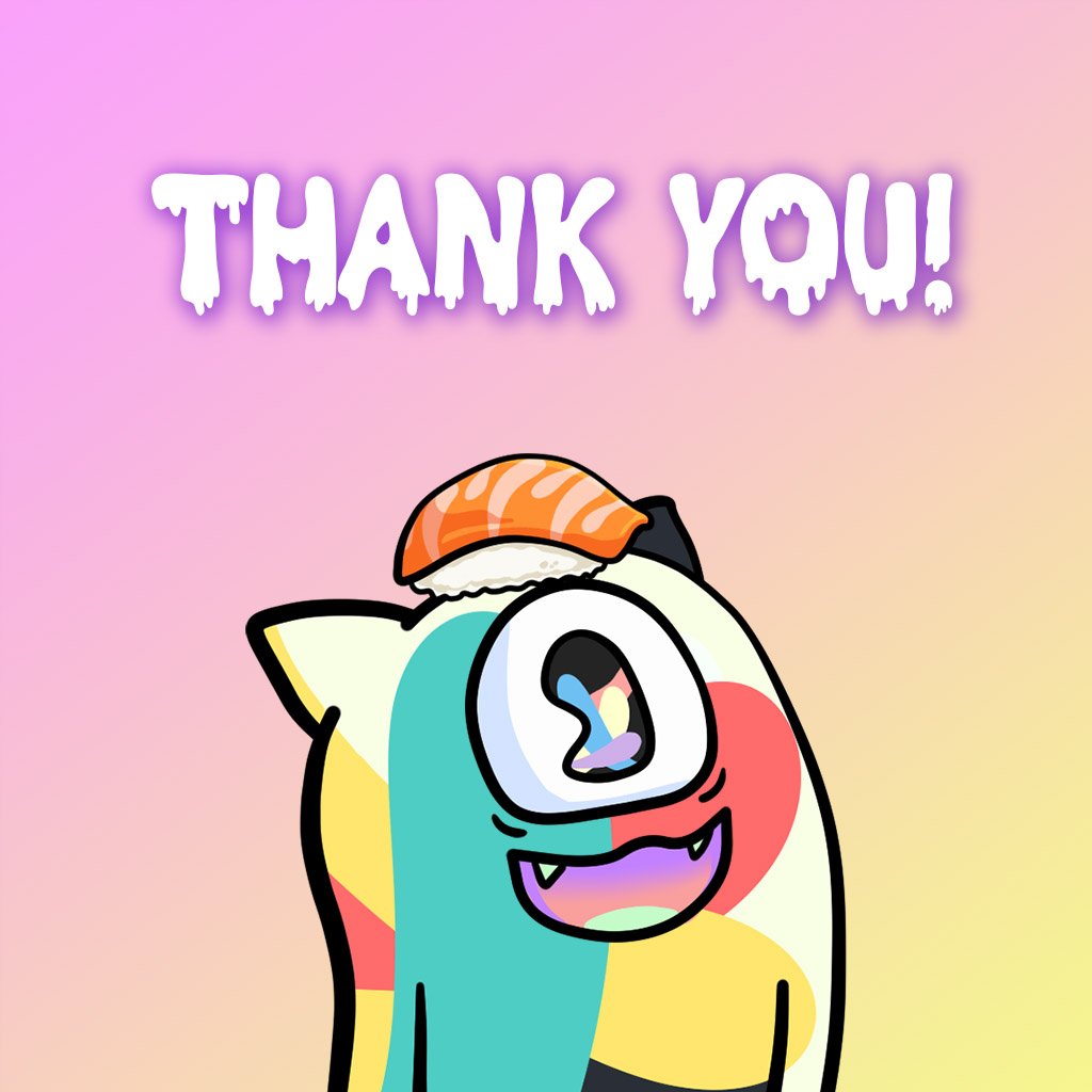 3x Mooplist FREE Mint Giveaway is here!💜

To join:
- ♻ Like &amp; Retweet
- ✌ Follow @Hosman_NFT  @MoopyNFT 

- 👯‍♀️ Tag 3+ friends
Ends in 48 hours!

➡Be sure to join Discord.gg/Moopy

#Moopy #hyperfaction #NFT #HOgivaway #NFTGiveaway