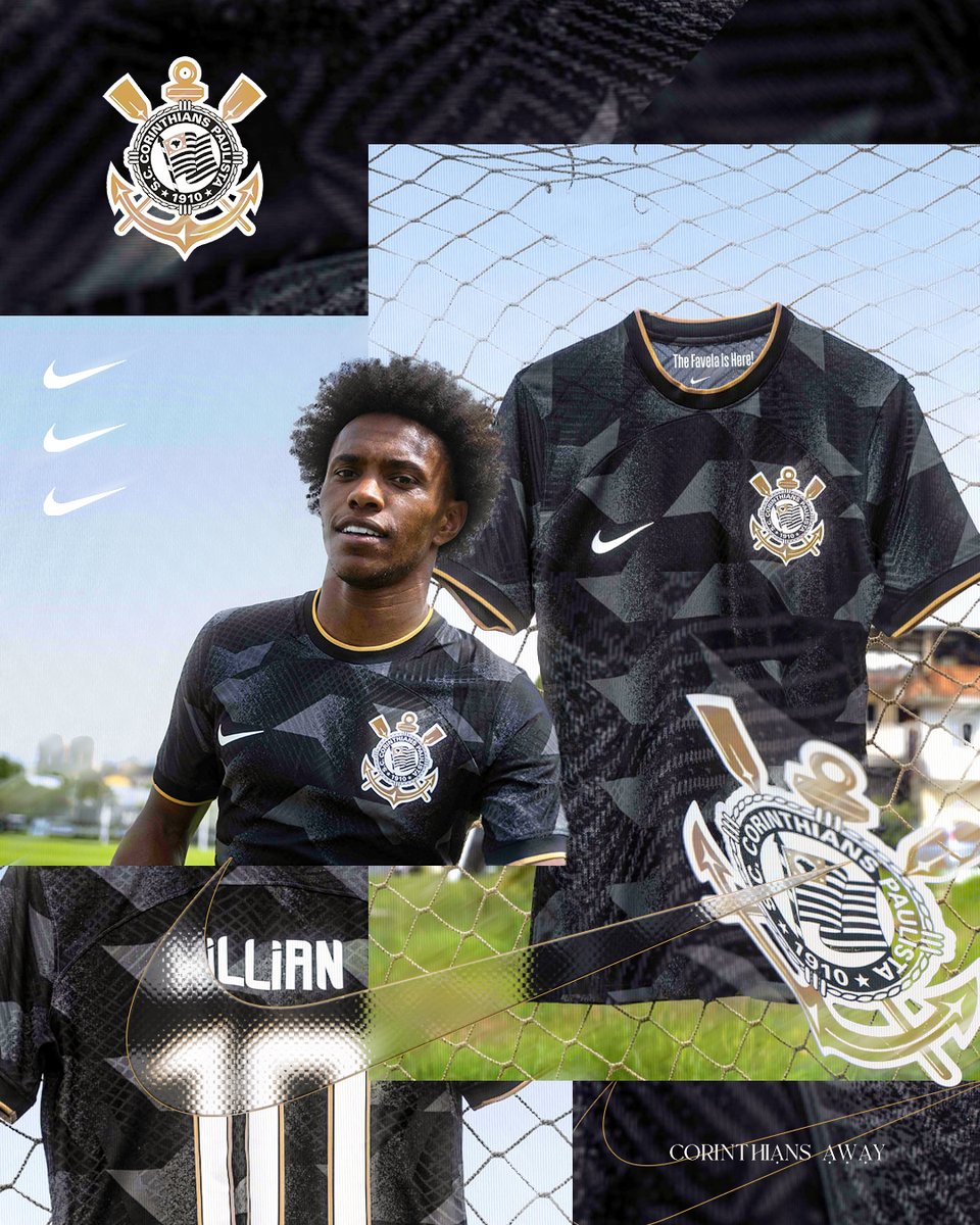 leoaltus's tweet image. Corinthians Away Kit 22/23 @Nike 

behance.net/leoaltus
