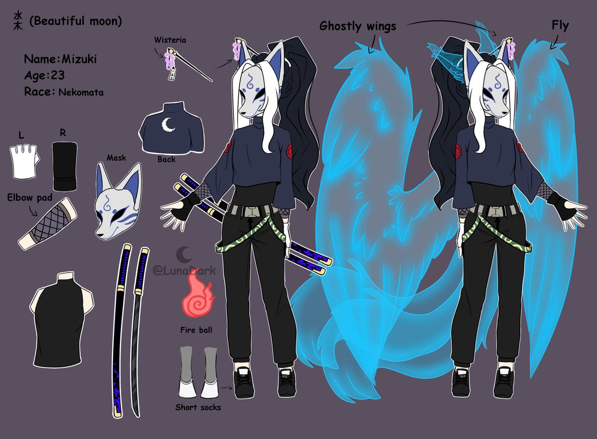 _Luna_Dark's tweet photo. @Neytiirix She is a shinobi of Konoha, all that was enough fantasy https://t.co/WBoBNlaRSR