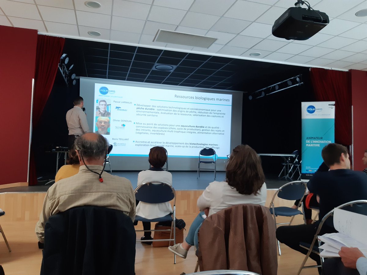 IDmer participe au #BlueDay <a href="/PoleMerBA/">Pôle Mer Bretagne Atlantique</a> à Penestin sur les coproduits de la conchyliculture