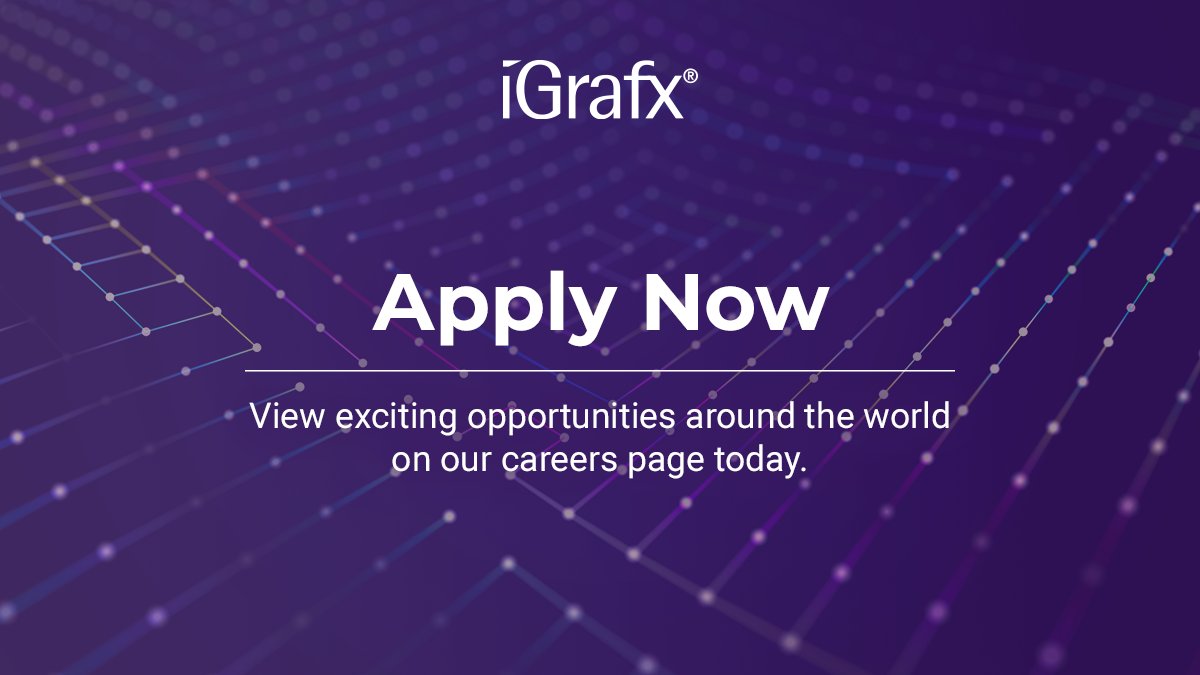 iGrafx's tweet photo. GLOBAL CAREERS | When you're ready to say howdy to Texas, bonjour to France, or just enjoy the quiet of a mountain top in Denver, check out our open positions to choose your next adventure. #hiring https://t.co/14yGOrp9Ya https://t.co/MC7A9RX1uj