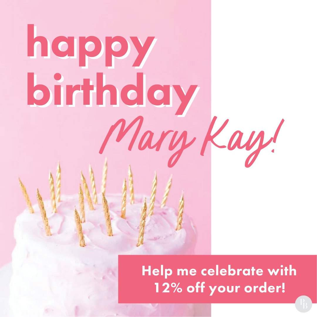 Deanna Schlaudraff в X: „Happy Birthday Mary Kay! #marykay https://t.co/0e8KNBqvyU“ / X