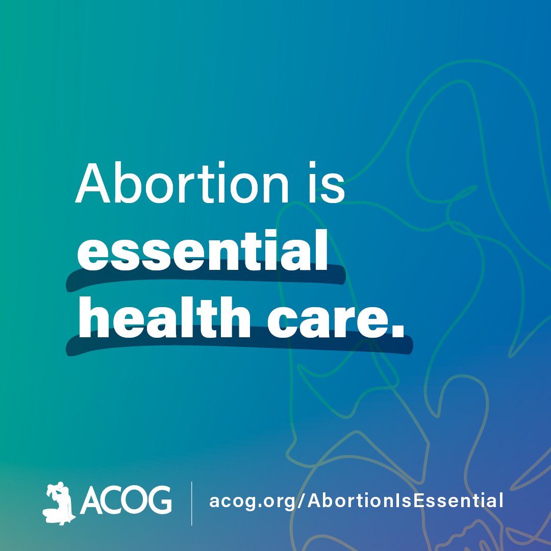 acog's tweet photo. Looking for ways to defend and expand abortion access? Abortion is Essential Health Care is a new ACOG resource with talking points, clinical guidance, advocacy tools, and much more.

Visit https://t.co/To66cN9630 now to download these graphics and explore other resources. https://t.co/murntv8LVP