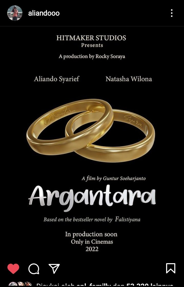 Sundari636's tweet photo. Akhirnya😍, harus segera diproduksi dan harus segera tayang sih ini😊. @HitMakeStudios @alysyarief #Argantara https://t.co/kGP9QDnIyM