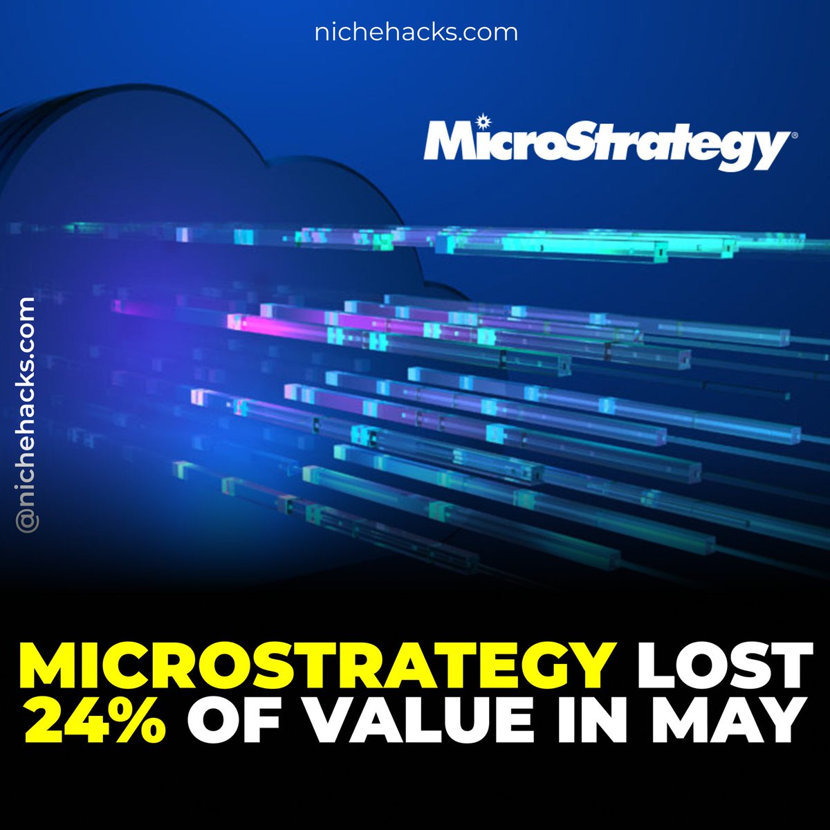 niche_hacks's tweet photo. Microstrategy lost 24% of value in May

#NicheHacks
#NFT
#NFTS
#NFTdrop
#NFTcommunity
#money
#onlinemarketing
#motivation
#affiliateprogram
#workfromhome
#entrepreneurship
#makemoney
#success
#affiliatemarketingtraining https://t.co/USMVKzKOwe