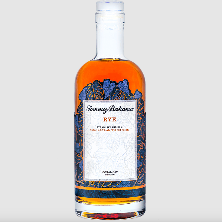 LiquorRaymond's tweet photo. Live your best island life, even in Arlington. Young and peppery, this Tommy Bahama Rye brings a spicy splash to any cocktail. Just $51.99 this month! #TommyBahamaRye #Whiskey https://t.co/n74aJoziyz