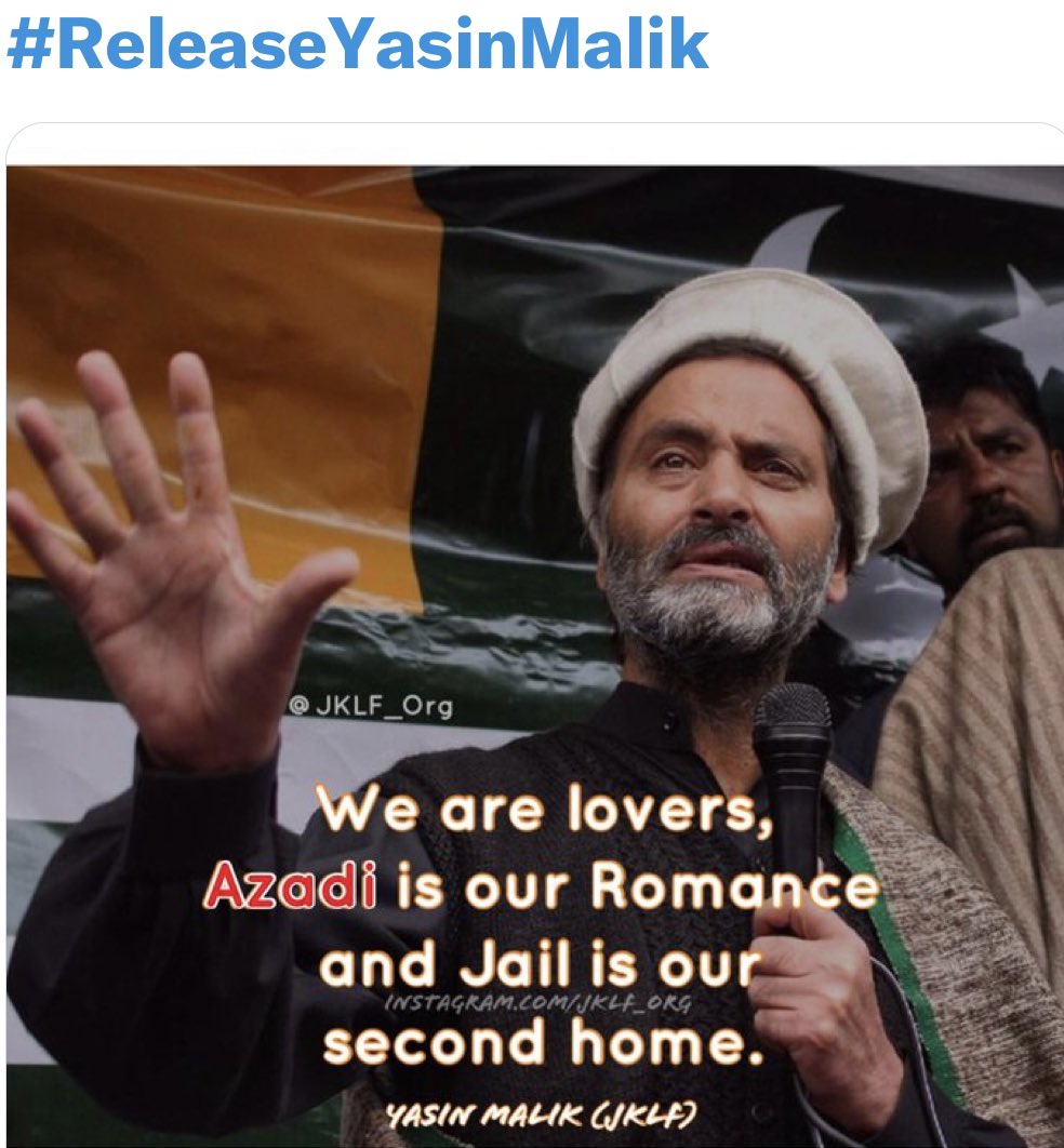 NSFmirpur's tweet photo. #ReleaseYasinMalik https://t.co/VLvf9PxVn1