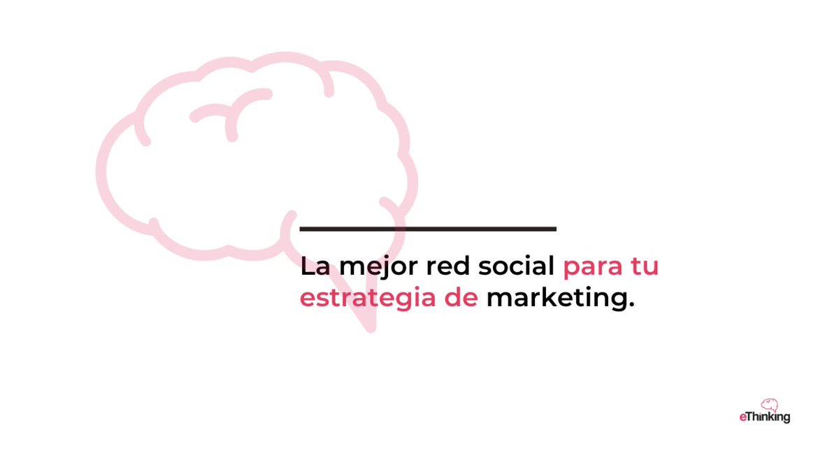 eThinkinges's tweet photo. Descubre que red social es la mejor para empezar tu estrategia de marketing 🧠🤍💡
Te lo contamos en imágenes 👉
#EstrategiaDeMarketing #RedesSociales #Ethinking #SocialMedia #MarketingTips https://t.co/2I3WxebP5H