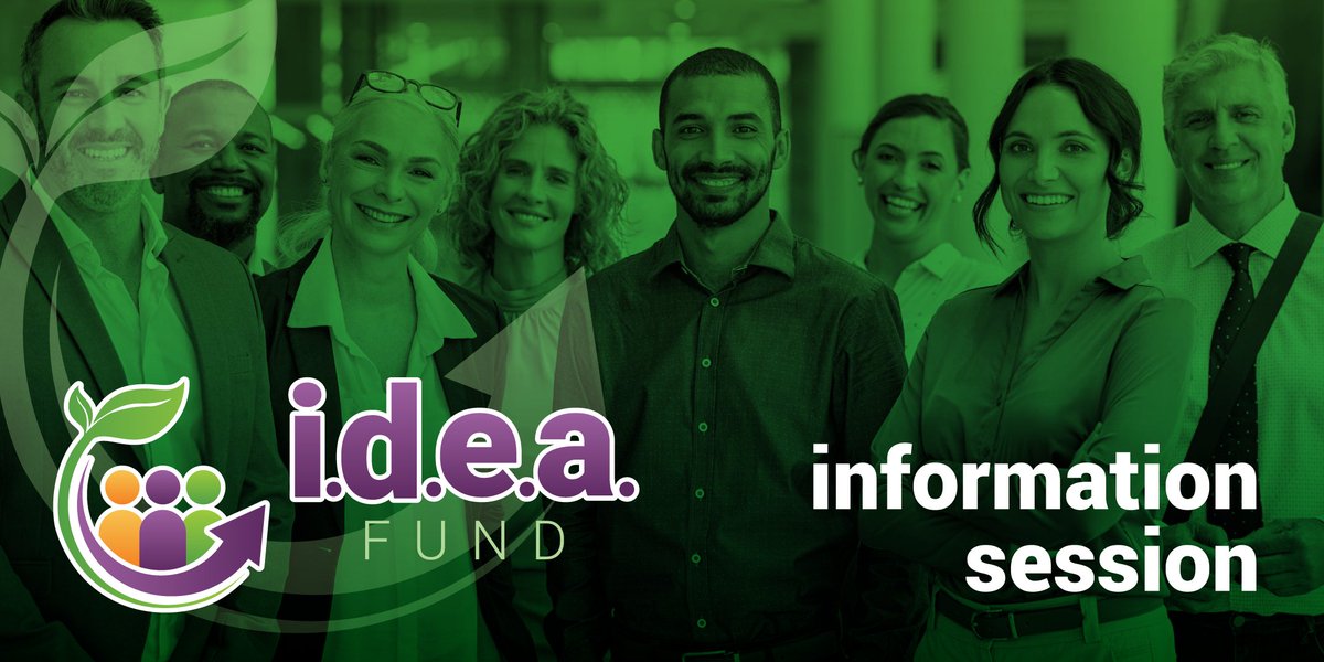 REMINDER🌱
Our second free information session is taking place Wednesday, May 18th from 12-1pm.

Join us to learn more about the i.d.e.a. Fund Program and see if your business may be a good fit! #ideaFundSO

➡️ bit.ly/36YIbOu

#business #entrepreneur #smallbusiness