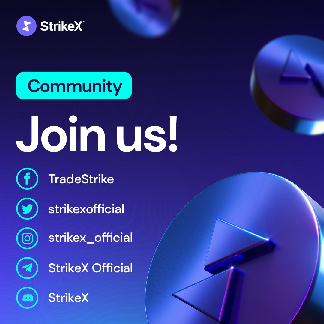 TradeStrikeBVI's tweet photo. When there is fear in the market, strong communities are key to weathering the storm.

Join us!

Website: https://t.co/FE3FE7BCDR
Discord: https://t.co/5DhH5lpgyt

#StrikeX #CryptoCommunity #ForThePeople https://t.co/S1UqPltuwL