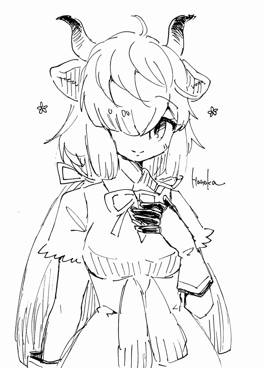 ←初描きヤクさん&amp;
最近描きヤクさん→
#けもフレ
#けものフレンズ 