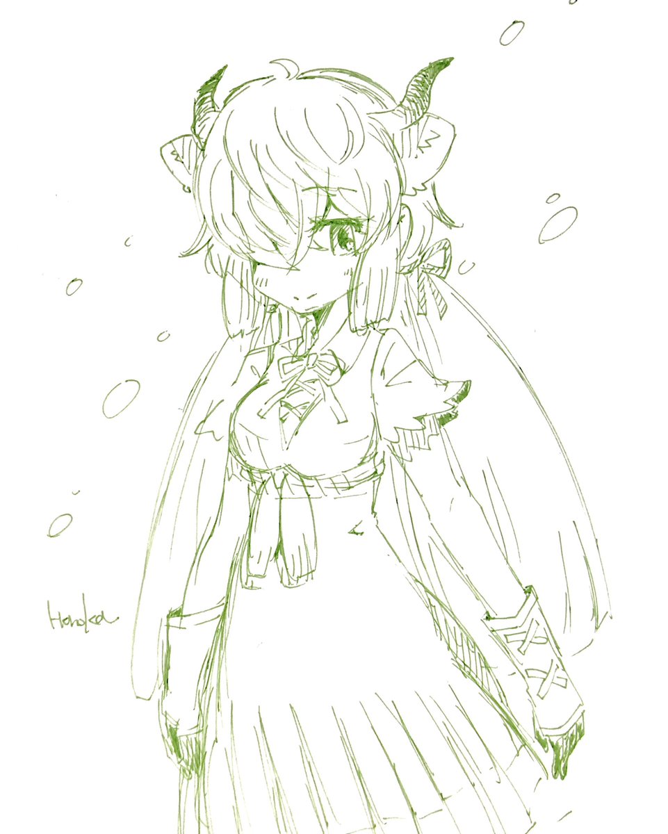 ←初描きヤクさん&amp;
最近描きヤクさん→
#けもフレ
#けものフレンズ 