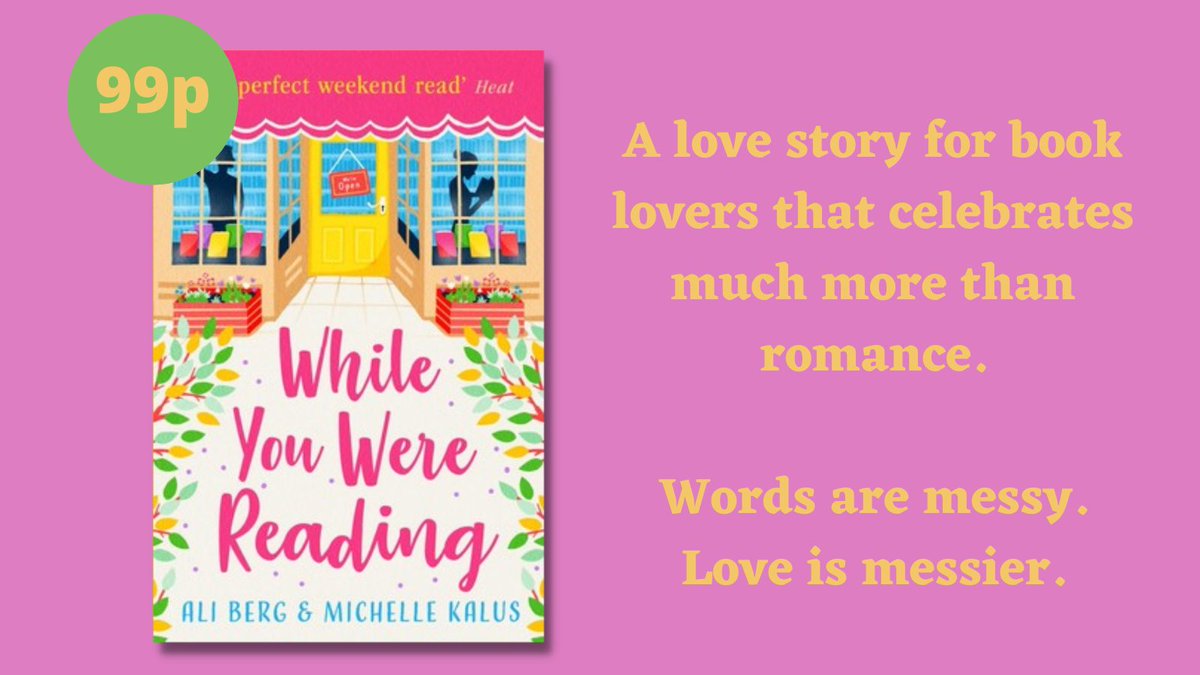 ICYMI: There's a HUGE eBook price drop on <a href="/thebookninjas/">Ali and Michelle</a> funny, poignant and insightful novel, #WhileYouWereReading, right now.