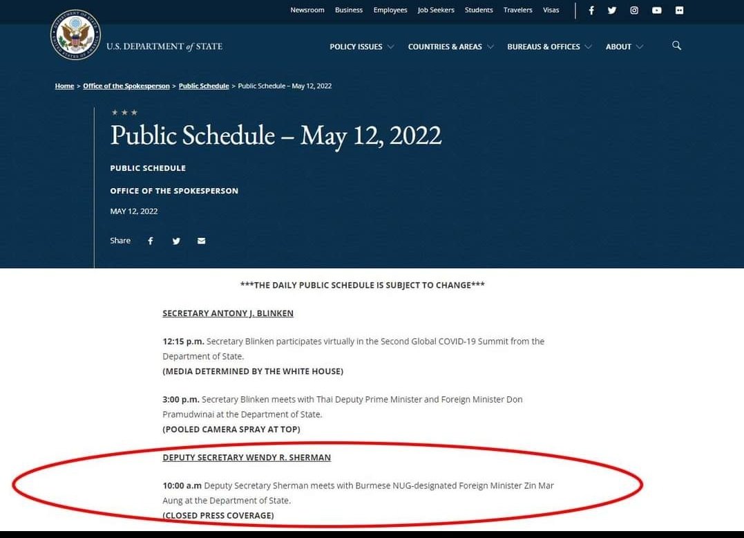 #Myanmar civilian government <a href="/NUGMyanmar/">National Unity Government Myanmar</a> has not been invited to May 12-13 <a href="/ASEAN/">ASEAN</a>-#US summit in DC but that's not stopping <a href="/ZinMarAungNUG/">Zin Mar Aung</a> from going to them. She's expected to meet with US officials &amp; likely some #ASEAN leaders/senior officials as well #WhatsHappeningInMyanmar