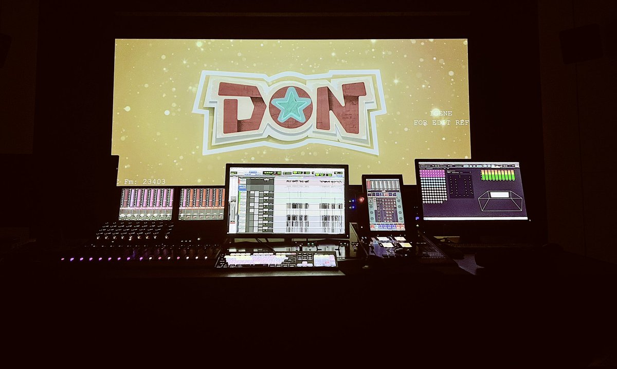 #Don #SoundDesign #SoundMix #DolbyAtmosMix Funnn time working with the favs💫@Siva_Kartikeyan @Dir_Cibi @anirudhofficial @KalaiArasu_ @alagiakoothan @vinhariharan @SKProdOffl @LycaProductions @RedGiantMovies_ #DONfromTomorrow
