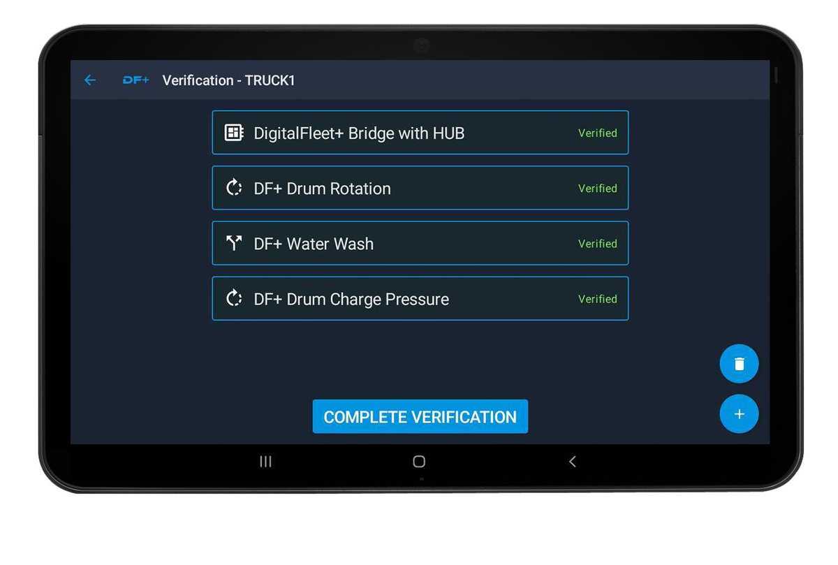 DigitalFleet's tweet photo. Installing Digital Fleet+ Hardware is easier than ever with our new Verification Tool.

This tablet-installed tool verifies the installation process of each hardware component, eliminating guesswork. 

Here is the complete Verification Tool guide: https://t.co/kKtmyNw1gV https://t.co/OdgSE1YYfC