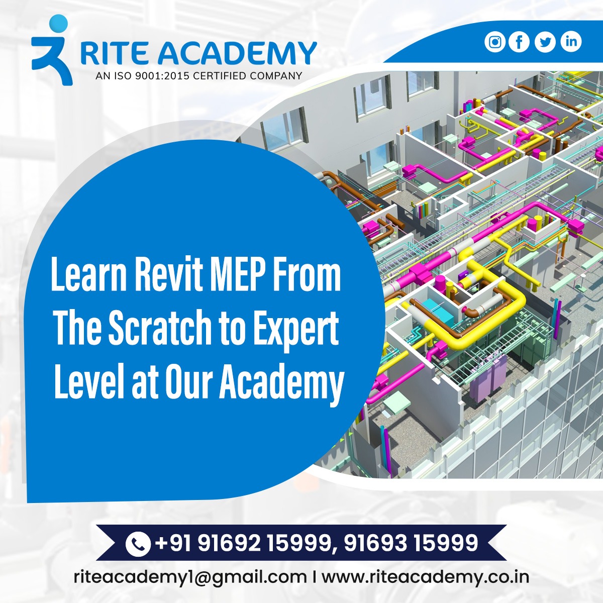 rite_academy's tweet image. If you would want to start your #learning from scratch and reach out to an expert level in Revit MEP🏗 
Then you got @rite_academy at your end. Learn and get evolved with the best-expertise orientation👍

#revittraining #realtimeknowledge #meptraining 

👉riteacademy.co.in