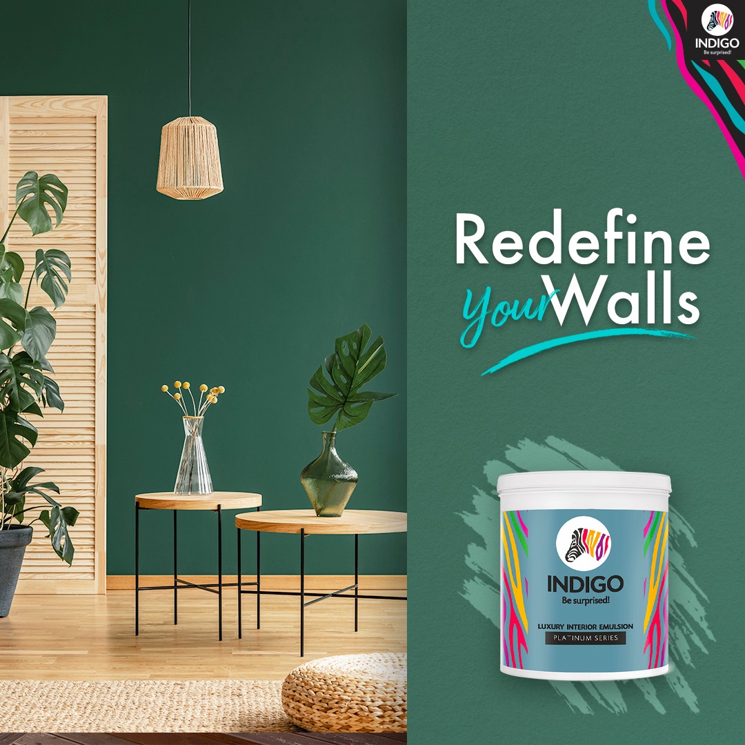 indigopaints's tweet photo. Give your walls a refreshing new makeover this summer with Indigo Luxury Interior Emulsion. To know more visit the link: https://t.co/zUR38zMooc
#IndigoPaints #BeSurprised #InteriorEmulsion #LuxuryEmulsion #HomeMakeover https://t.co/SwWe3MMbHT