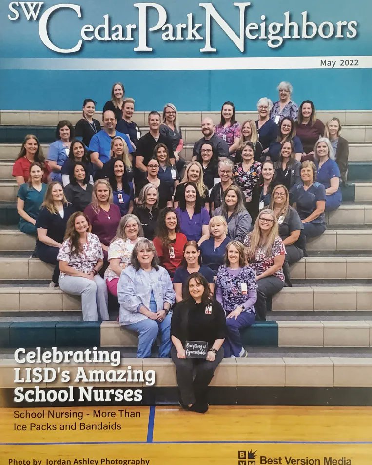 AllinLISD's tweet photo. We are All In for our #1LISD Nurses who have worked so EXTREMELY hard these last two years especially. We appreciate you. We are #AllinLISD! https://t.co/bdjt3Q0U2N