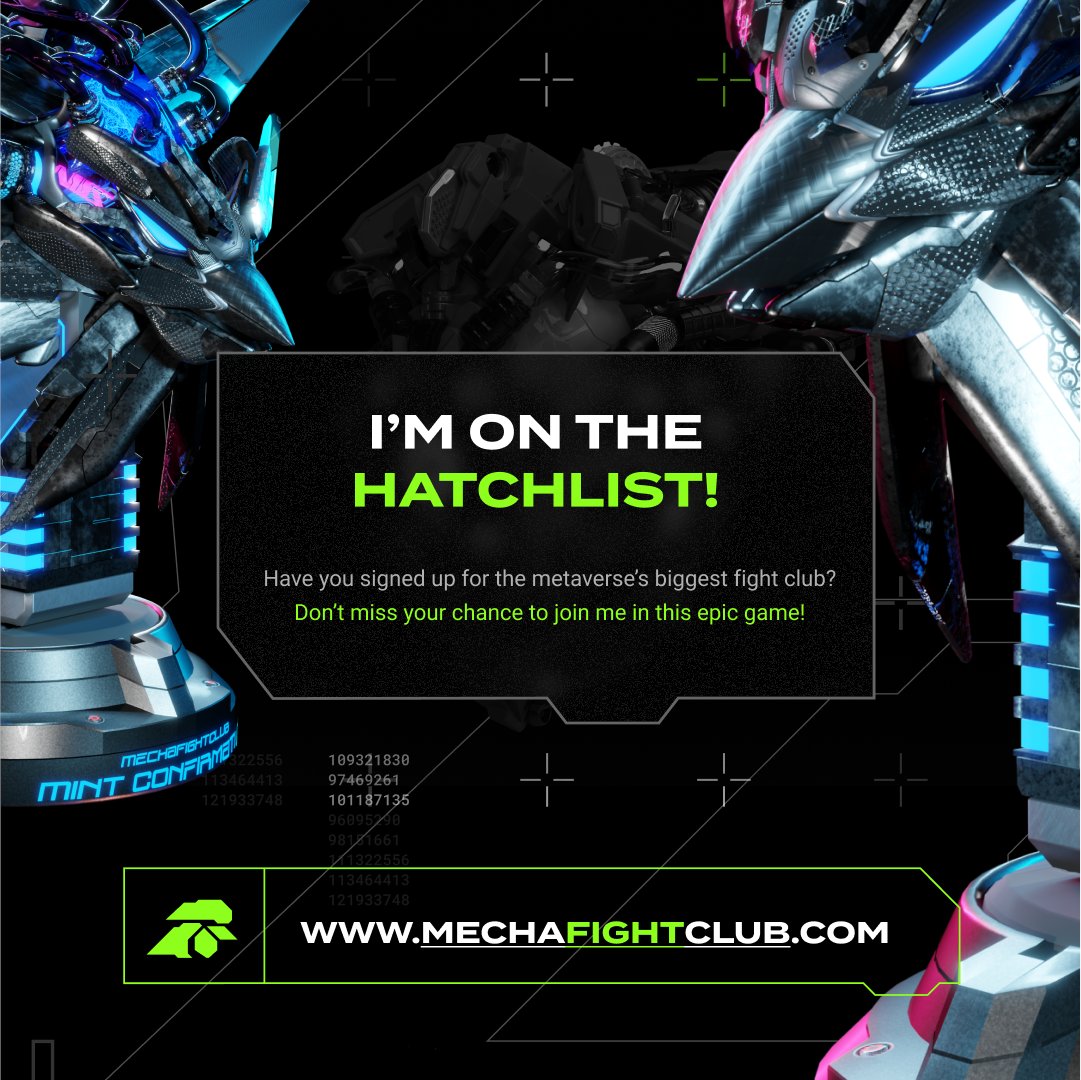 raymalmond's tweet photo. Viva la @mechafightclub! Viva la #Mechaholics https://t.co/9FQv8mIz8G