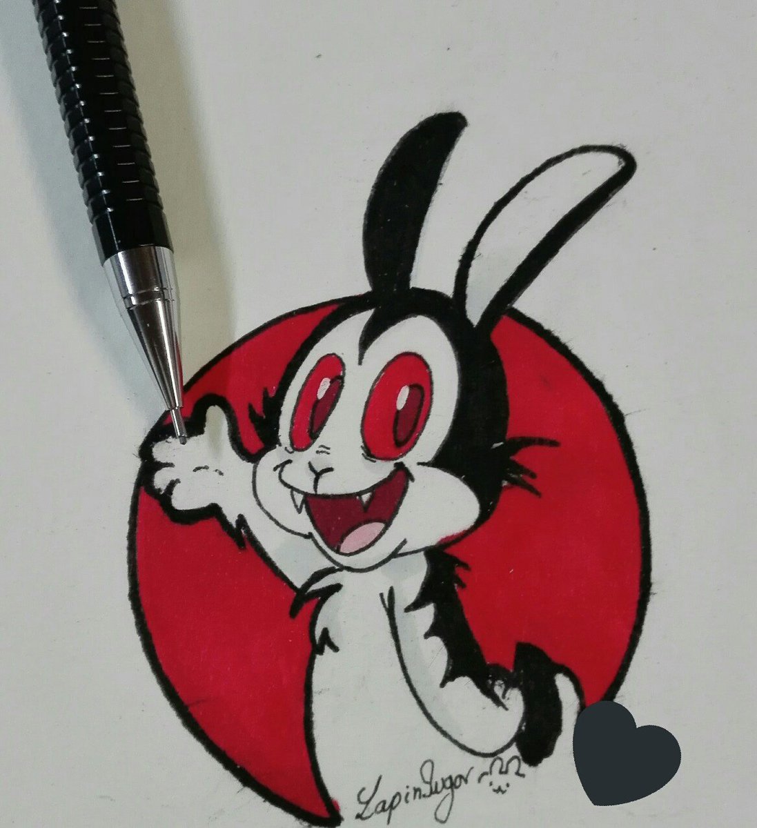 websparody's tweet photo. //Lol I just remembered #bunnicula existed and I want to roleplay the bunny. 

@/LapinSugar https://t.co/AV8shKByMG