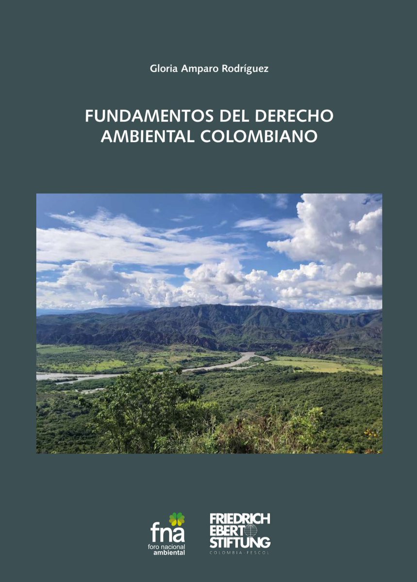 #Lecturarecomendada Compartimos el libro "Fundamentos del Derecho Ambiental Colombiano" de la Dra. Gloria Amparo Rodríguez, disponible en: foronacionalambiental.org.co/publicaciones/…
