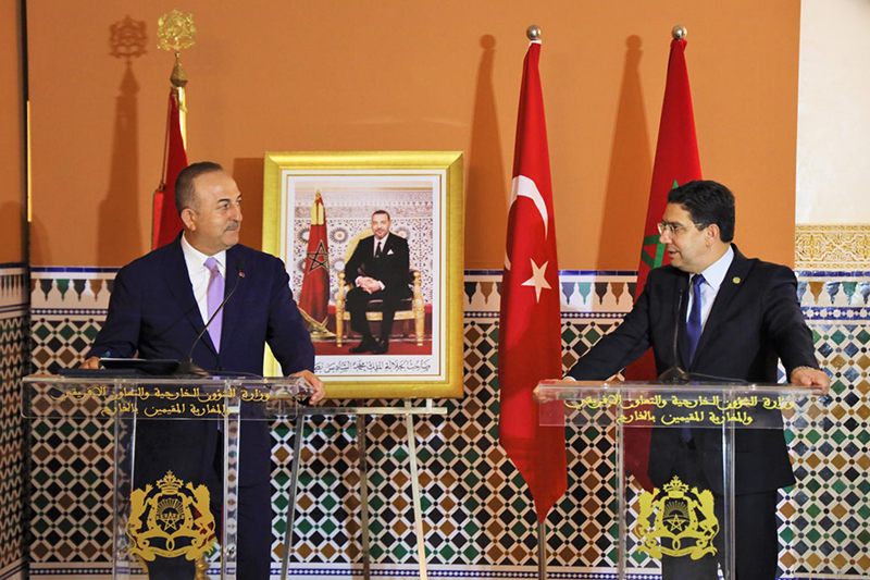 KhalfiRima's tweet photo. #Sahara_marocain: 
#Marrakech, la Turquie réitère son soutien à l'intégrité territoriale du Royaume. https://t.co/Q0Axbrt6MM