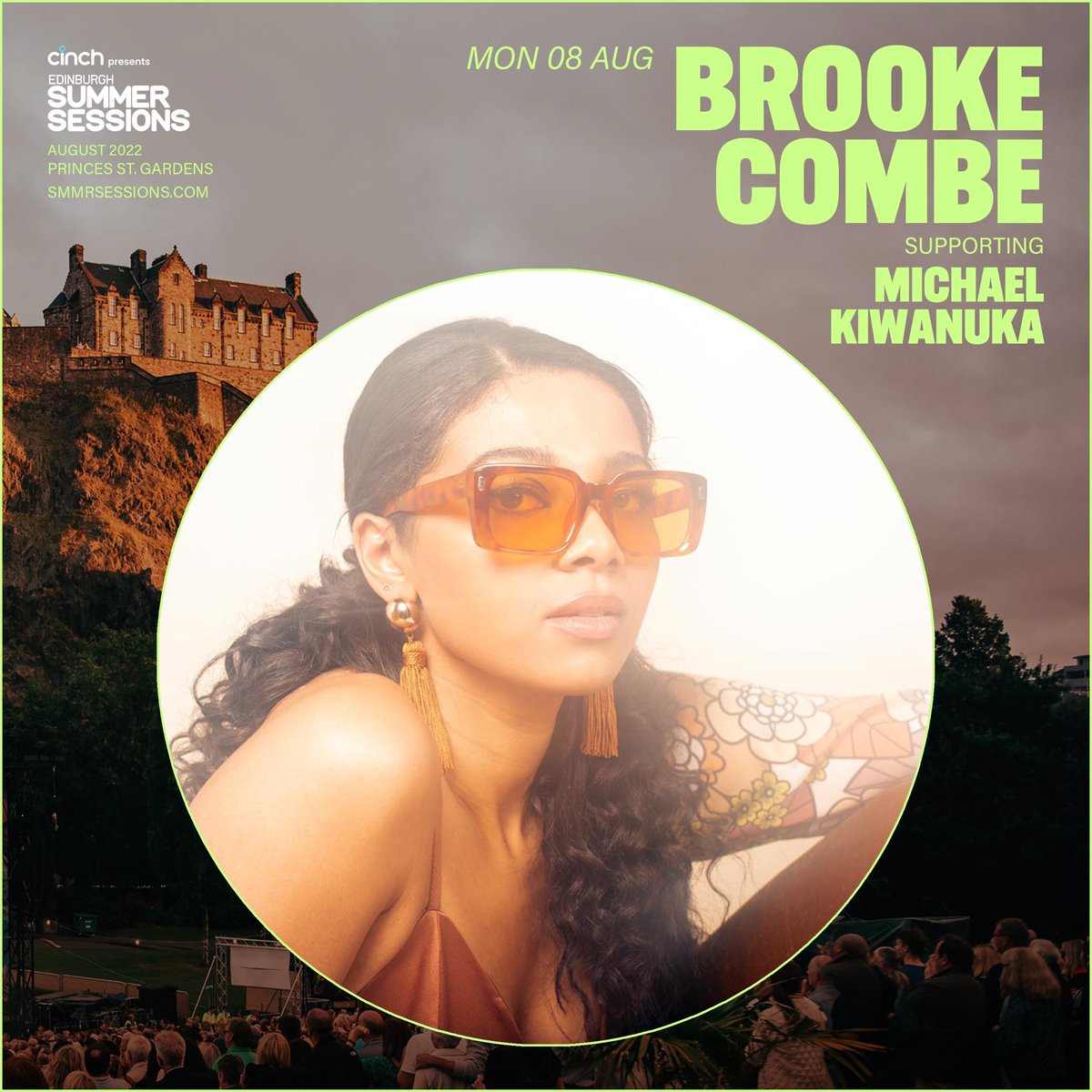 Brooke Combe (@brookecombe) on Twitter photo Edinburghhh, I cannot wait for summer. Supporting <a href="/michaelkiwanuka/">Michael Kiwanuka</a> at the summer sessions. Come along for a boogie and bevvy. See you there ☀️🏴
smmrsessions.com/edinburgh/tick… Edinburghhh, I cannot wait for summer. Supporting <a href="/michaelkiwanuka/">Michael Kiwanuka</a> at the summer sessions. Come along for a boogie and bevvy. See you there ☀️🏴
smmrsessions.com/edinburgh/tick…