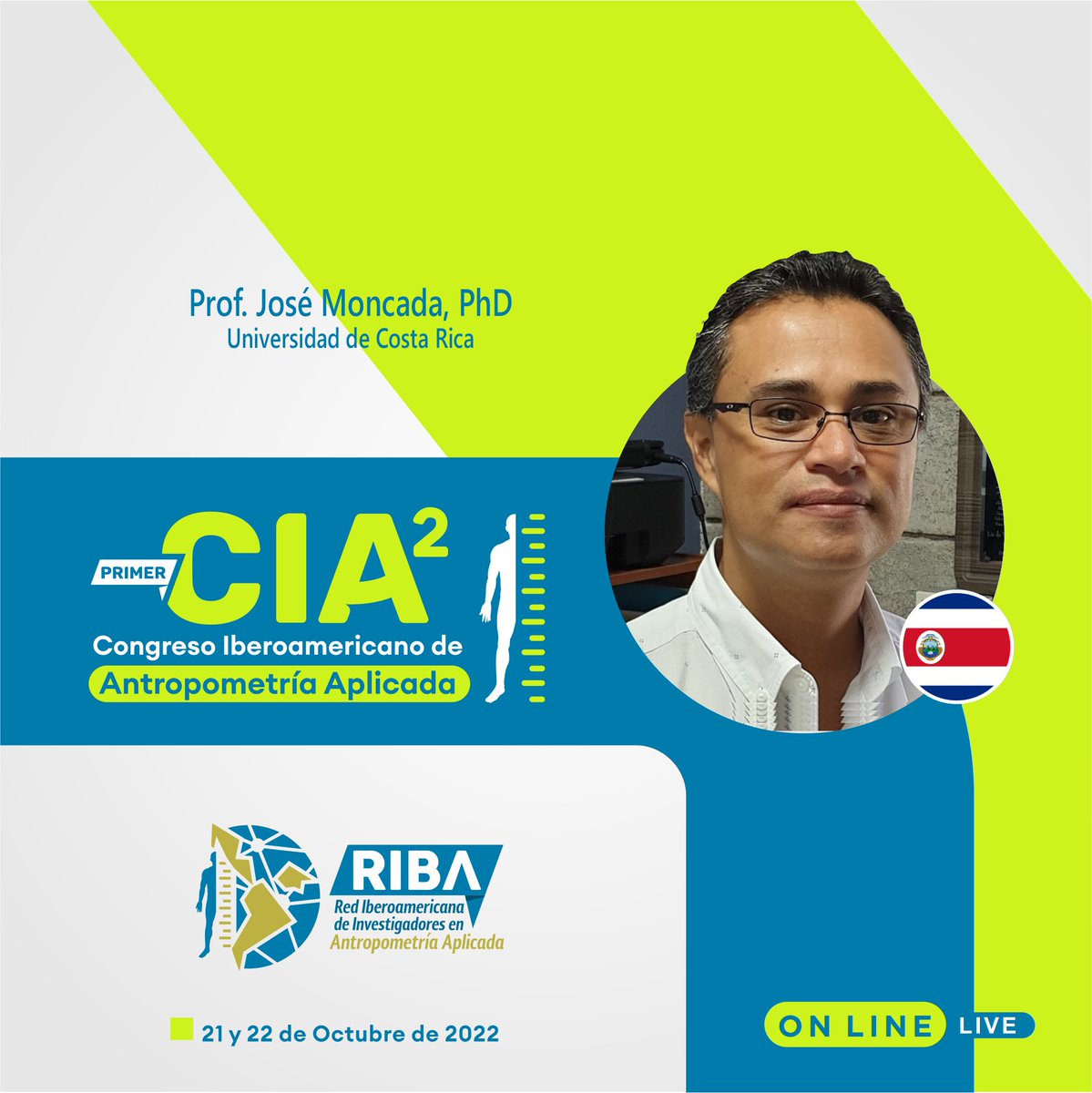 𝗝𝗼𝘀𝗲́ 𝗠𝗼𝗻𝗰𝗮𝗱𝗮, Dr en Ciencias Biomédica, participará en el #CIA² con la conferencia ❞𝘽𝙪𝙚𝙣𝙖𝙨 𝙥𝙧𝙖́𝙘𝙩𝙞𝙘𝙖𝙨 𝙚𝙣 𝙡𝙖 𝙫𝙖𝙡𝙤𝙧𝙖𝙘𝙞𝙤́𝙣 𝙙𝙚 𝙡𝙖 𝙘𝙤𝙢𝙥𝙤𝙨𝙞𝙘𝙞𝙤́𝙣 𝙘𝙤𝙧𝙥𝙤𝙧𝙖𝙡 𝙘𝙤𝙣 𝙚𝙦𝙪𝙞𝙥𝙤𝙨 𝙙𝙚 𝙖𝙗𝙨𝙤𝙧𝙘𝙞𝙤𝙢𝙚𝙩𝙧𝙞́𝙖 𝙙𝙪𝙖𝙡❞