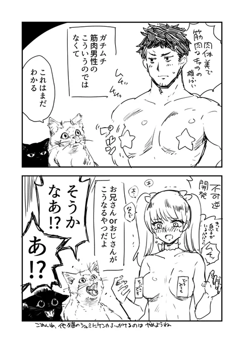 未だにたまに通知が来るから不安にかられて補足を描いてしまった 仲が良い者同士のプロレスです 