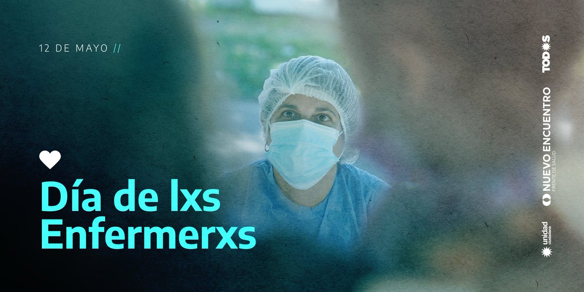 nesalud's tweet photo. •12 de Mayo Día Internacional de la Enfermería•
❤ Saludamos en su día a quienes  trabajan con compromiso y dedicación para cuidar la salud de nuestro pueblo.

¡Feliz día Enfermerxs!
@NuevoEncuentro_ 
@nebuenosaires https://t.co/FGQ9V8xLTZ