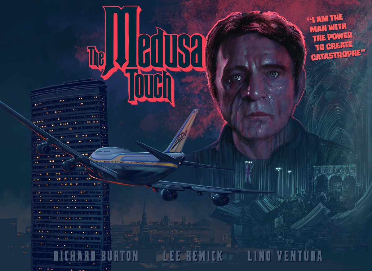The Medusa Touch (1978) #RichardBurton #LeeRemick #HorroMovie #Telekinesis  #JumboJet #CentrePoint #BritishHorror