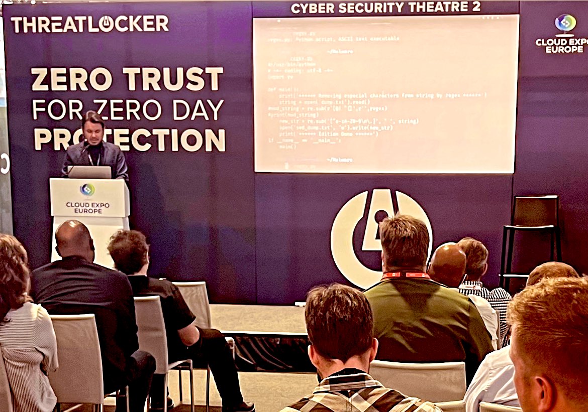 Filipi Pires (@filipipires) on Twitter photo Thanks for all attendees at @CEEFrankfurt watched my talk about Malware Hunting - Discovering techniques in PDF malicious
Picture by <a href="/jaysonstreet/">Jayson E. Street 💙 🤗💛</a> 👊
#ceef22 #MeetBackBetter #malwareanalysis #malware #malwarehunting #security #cybersecurity #opensource #offensivesecurity #cyber Thanks for all attendees at @CEEFrankfurt watched my talk about Malware Hunting - Discovering techniques in PDF malicious
Picture by <a href="/jaysonstreet/">Jayson E. Street 💙 🤗💛</a> 👊
#ceef22 #MeetBackBetter #malwareanalysis #malware #malwarehunting #security #cybersecurity #opensource #offensivesecurity #cyber
