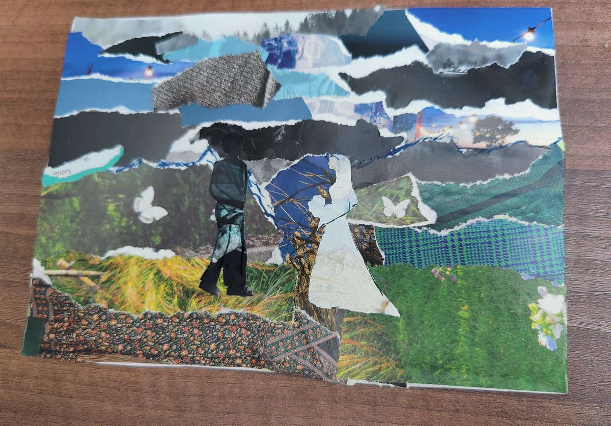 Fall_into_Place's tweet photo. A different kind of session for our #Creativecarers project today. We got to try our hand on #collagemaking and the results were beautiful! #creativity #Carers @CarersLeeds @TNLComFund https://t.co/ZHy7GlWlxj