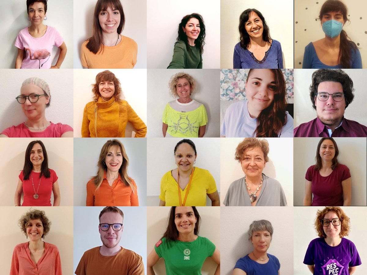 multicoloruv's tweet photo. Con este post y esta foto de grupo multicolor, en el que participamos el equipo de voluntarias y personal de la biblioteca, nos despedimos. Gracias por abrirnos vuestras puertas y apoyarnos durante estos meses. Sin vosotrxs no hubiera sido posible, @bibliotequesuv.

¡Volveremos! https://t.co/NeWk1Qd8lQ